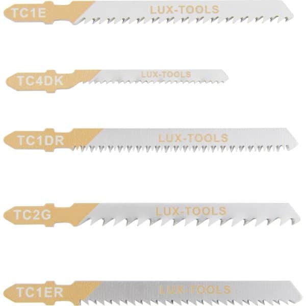 LUX Stichsägeblatt-Set 5 teilig Holz