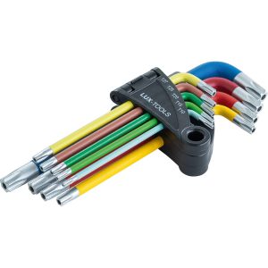 LUX Stiftschlüsselsatz Professional 9-teilig TX10 - TX50