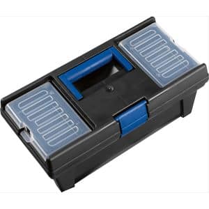 LUX Werkzeugkoffer mit Organizer 17 cm x 31 cm x 13 cm