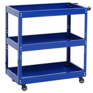 MCW Werkzeugwagen M25 Stahl 73x73x36cm Blau