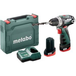 Metabo Akku-Bohrschrauber Metabo PowerMaxx BS Basic inkl. 2 Ah Akkus mit Koffer