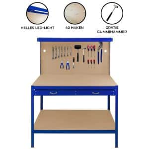 Monstershop Werkbank mit Lochwand