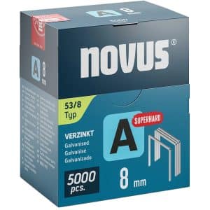 Novus Feindrahtklammern A 53 Länge 8 mm 5.000 Stück