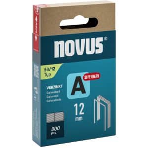 Novus Feindrahtklammern Superhart A 53 Länge 12 mm 800 Stück