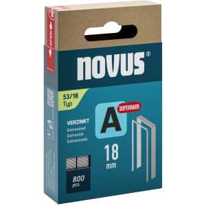 Novus Feindrahtklammern Superhart A 53 Länge 18 mm 800 Stück