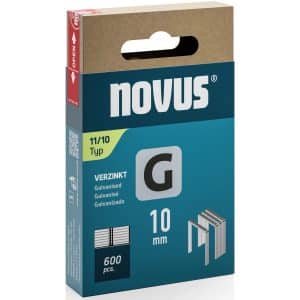 Novus Flachdrahtklammern G 11 Länge 10 mm 600 Stück