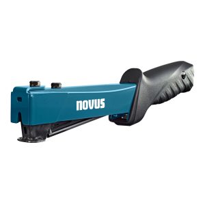 Novus Tools Hammertacker J-044 6–12 mm Typ G Premium-Tacker für Flachdrahtklammern mit Prallplatte für Oberflächenschutz 030-0453