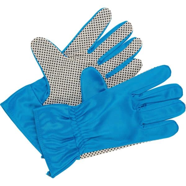 Nylonhandschuh Blau  Gr. 9