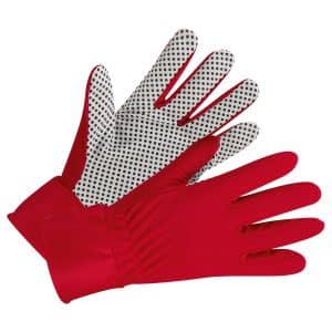 Nylonhandschuh Rot Gr. 8