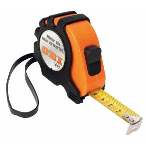 OBI Maßband 5 m mit Feststellknopf