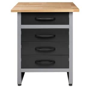 Ondis24 Werkbank Bernd 60 cm H85 4 Schieber Werkstatteinrichtung