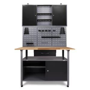 Ondis24 Werkbank Set Klaus 120 cm 1 Schrank Werkstatt
