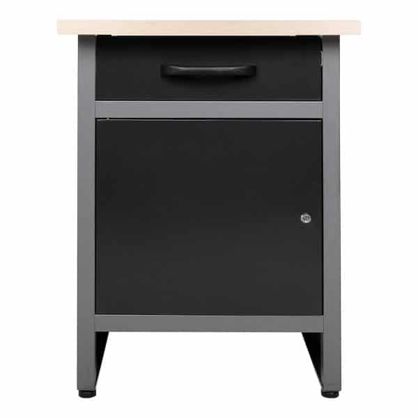 Ondis24 Werkbank Wolle 60 cm 1 Schieber 1 Tür Werkstatteinrichtung
