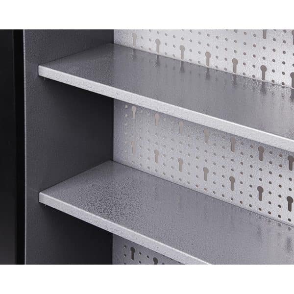 Ondis24 Werkstatt Set Entdecker 120 cm 1 Schrank LED Werkstatteinrichtung Werkbank