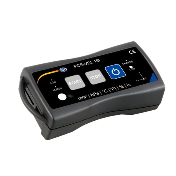 PCE Instruments Datenlogger zur Maschinenüberwachung VDL 16I