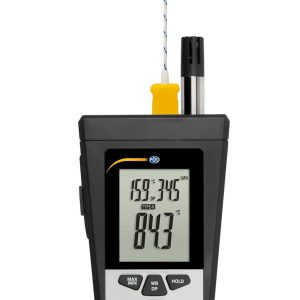 PCE Instruments Hygrometer 320 mit Widerstandsfühlern zur Feuchtigkeitsmessung