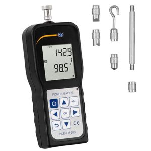 PCE Instruments Kraftmessgerät FM 200 Dynamometer zur Zug und Druckkraftmessung bis 200 N