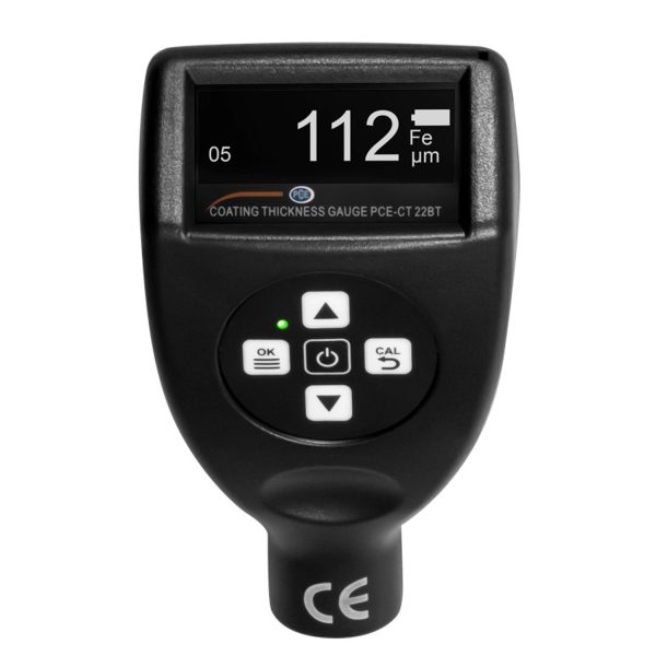 PCE Instruments Stromzange DC2 PCE Instruments Bluetooth Dickenmessgerät mit Analyse App CT 22BT