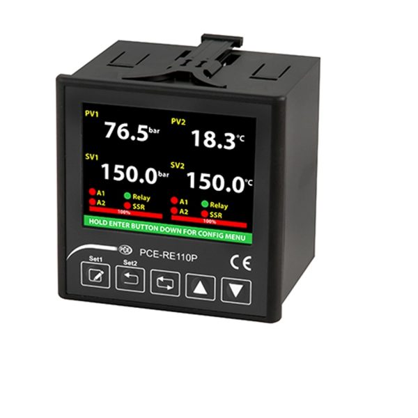 PCE Instruments Zwei Kanal Universalregler RE110P