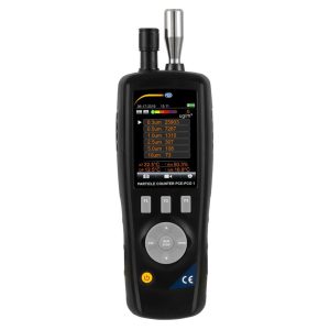 PCE Staubmessgerät mit Temperatur und Feuchtigkeitsmessung PCE Instruments Staubmessgerät mit Temperatur und Feuchtigkeitsmessung