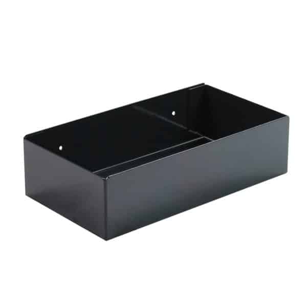 PROREGAL Ablageschale für Werkstattwagen Cheetah Pulverbeschichteter Stahl HxBxT 6 x 22 x 12 cm Anthrazitgrau