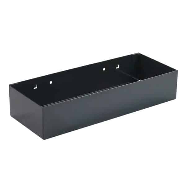 PROREGAL Ablageschale für Werkstattwagen Cheetah Pulverbeschichteter Stahl HxBxT 6 x 30 x 12 cm Anthrazitgrau