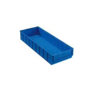 PROREGAL Blaue Industriebox 500 B HxBxT 81 x 183 x 50 cm 6 LiterSichtlagerkasten Sortimentskasten