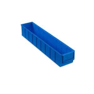 PROREGAL Blaue Industriebox 500 S HxBxT 81 x 91 x 50 cm 28 LiterSichtlagerkasten Sortimentskasten