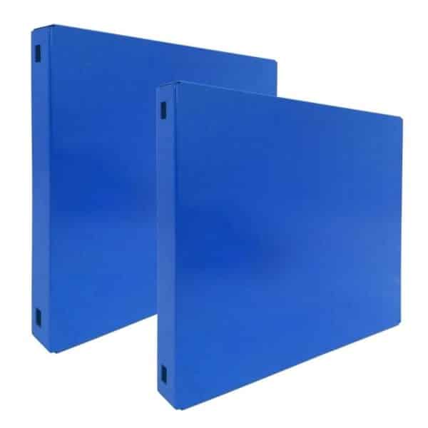 PROREGAL Doppelpack 2x Memoboard aus Stahl Geschlossen HxBxT 30 x 30 x 3