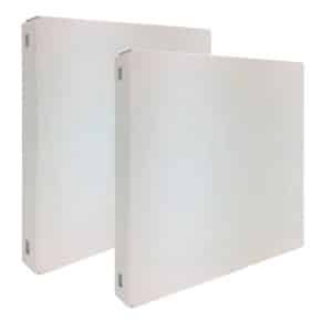 PROREGAL Doppelpack 2x Memoboard aus Stahl Geschlossen HxBxT 30 x 30 x 3