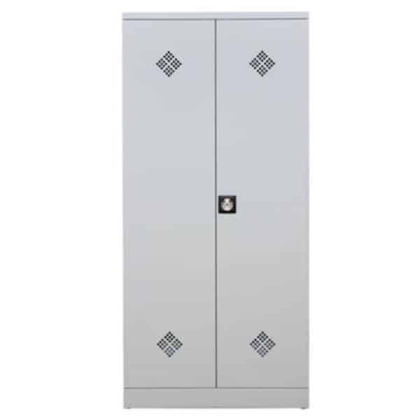 PROREGAL Gefahrstoffschrank Snake HxBxT 195 x 92 x 42 cm Grau