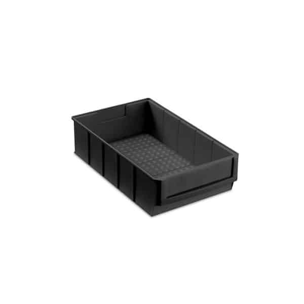 PROREGAL Leitfähige Industriebox 300 B HxBxT 81 x 183 x 30 cm 34 Liter ESD Sortimentskasten