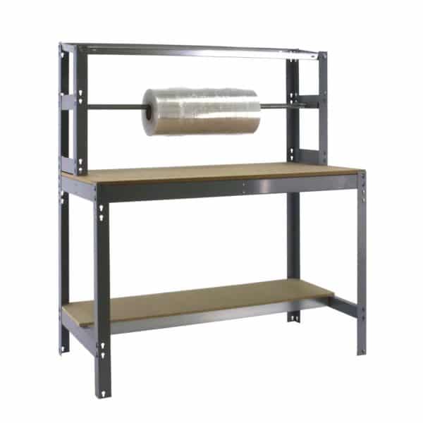 PROREGAL Packtisch Buffalo HxBxT 84 x 90 x 61 cm Traglast 400 kg Grau