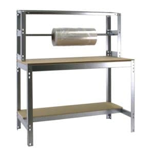 PROREGAL Packtisch Buffalo HxBxT 84 x 90 x 61 cm Traglast 400 kg Verzinkt