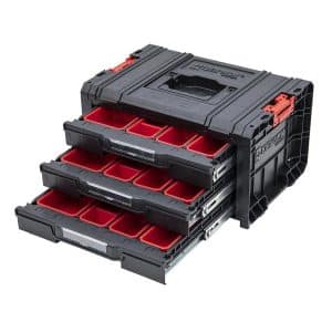 PROREGAL QBRICK Werkzeugkasten Pro Toolbox Mit 3 Schubladen HxB 24