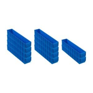 PROREGAL SparSet 10x Blaue Industriebox 500 S HxBxT 8