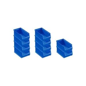 PROREGAL SparSet 10x Blaue Sichtlagerbox 2