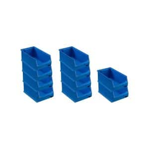 PROREGAL SparSet 10x Blaue Sichtlagerbox 4