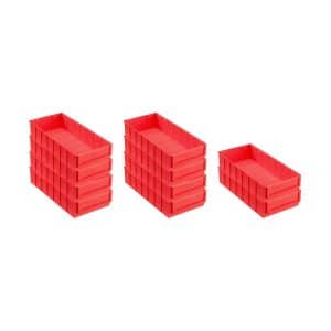 PROREGAL SparSet 10x Rote Industriebox 400 B HxBxT 8