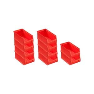 PROREGAL SparSet 10x Rote Sichtlagerbox 2