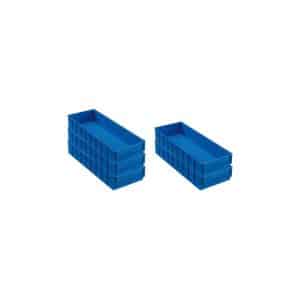 PROREGAL SparSet 5x Blaue Industriebox 500 B HxBxT 8