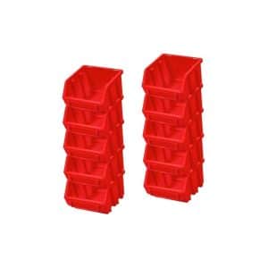 PROREGAL SuperSparSet 10x Sichtlagerbox 1 HxBxT 7