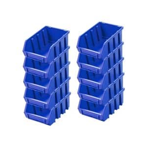 PROREGAL SuperSparSet 10x Sichtlagerbox 2 HxBxT 7