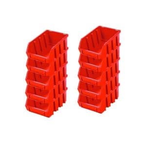 PROREGAL SuperSparSet 10x Sichtlagerbox 2 HxBxT 7