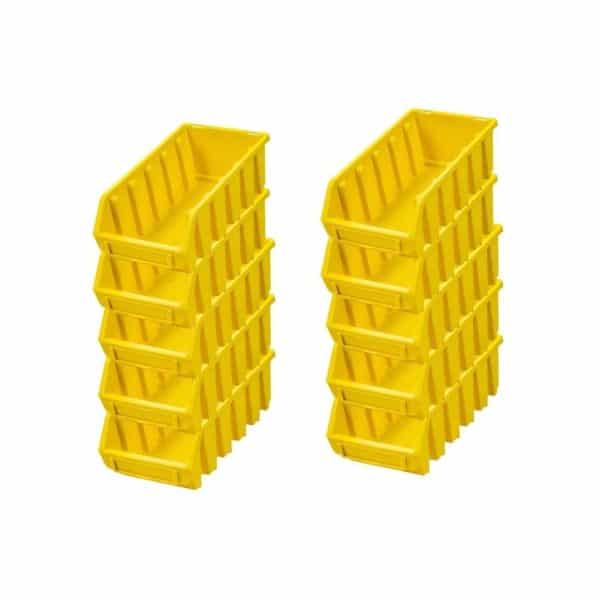 PROREGAL SuperSparSet 10x Sichtlagerbox 2L HxBxT 7