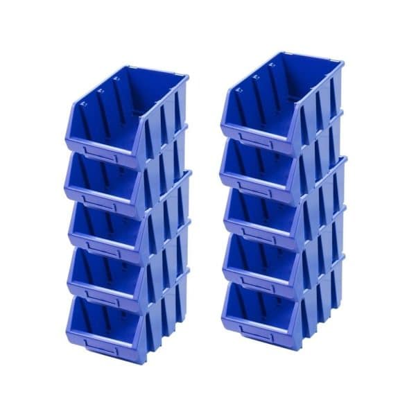 PROREGAL SuperSparSet 10x Sichtlagerbox 3 HxBxT 12