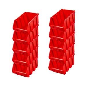 PROREGAL SuperSparSet 10x Sichtlagerbox 3 HxBxT 12