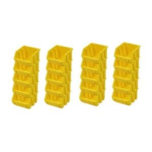 PROREGAL SuperSparSet 20x Sichtlagerbox 1 HxBxT 7