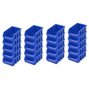 PROREGAL SuperSparSet 20x Sichtlagerbox 2 HxBxT 7