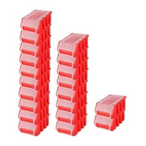 PROREGAL SuperSparSet 20x Sichtlagerbox 2 mit Deckel HxBxT 7